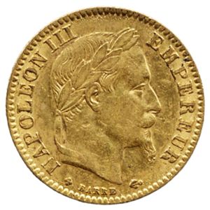 10 Francs Gold Coin Napoleon
