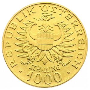 1000 shilling Gold Babenberger